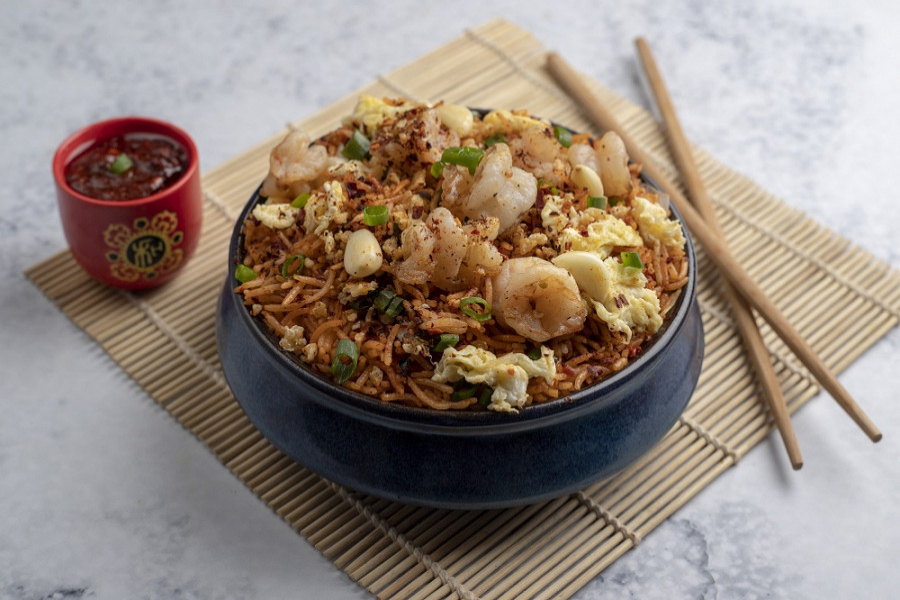 Prawns Schezwan Fried Rice