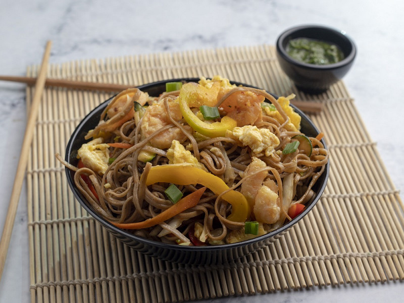 Prawn Soba Noodles
