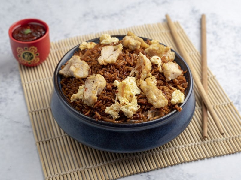 Chicken Nasi Goreng [Indonesian Fried Rice]