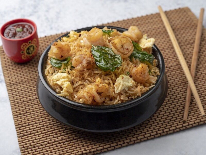 Prawn Thai Chilli Basil Fried Rice