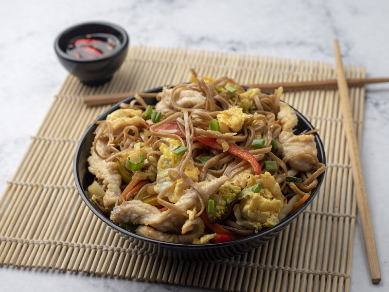 Chicken Soba Noodles
