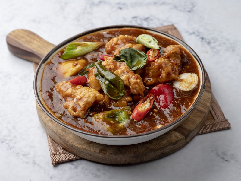 Fish Hot Garlic Gravy