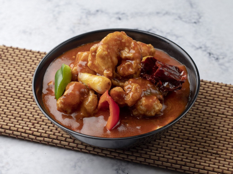 Prawn Hot Garlic Gravy