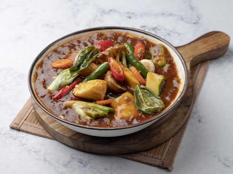 Exotic Paneer With Burnt Garlic Gravy