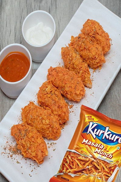Hot & Crispy Kurkure Style Chicken Fried Momo