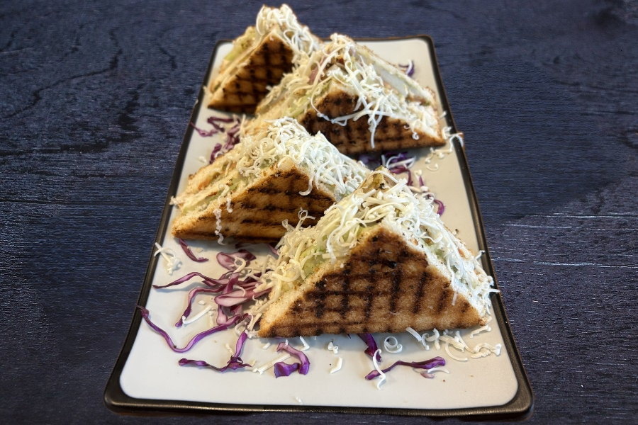 Paneer Cheese Grilled Sandwich