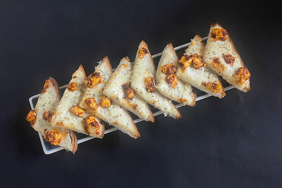 Paneer Tandori Toasties