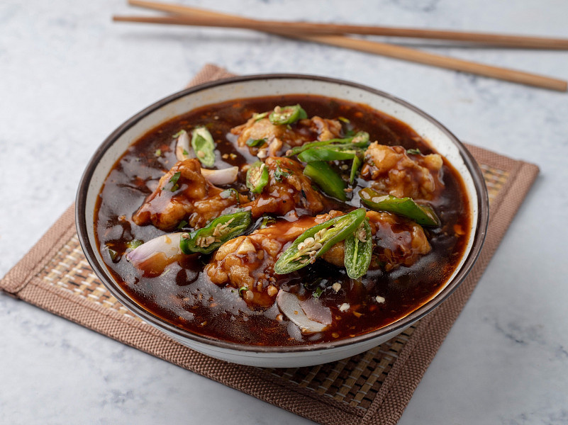 Fish Chilli Style Gravy