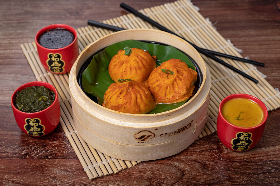 Veg Platter Tandoori Momos [8 Pieces]